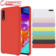 Чехол для samsung Galaxy A70 A 70, для samsung A70 S10 5G M20 M10 S10 Lite A9 Star Pro A8 Plus, мягкая Жидкая силиконовая задняя крышка