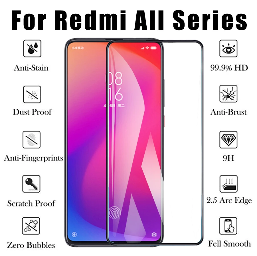 Закаленное стекло для Xiaomi redmi K20 readmi k20pro 7a 6a 5 Plus 7 6 a Pro Go защита экрана a7 a6 защитная