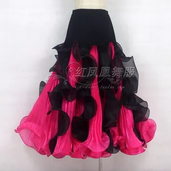 

New style Ballroom dance costumes sexy spandex ballroom dance skirt for women ballroom dance skirts S-4XL LBR122