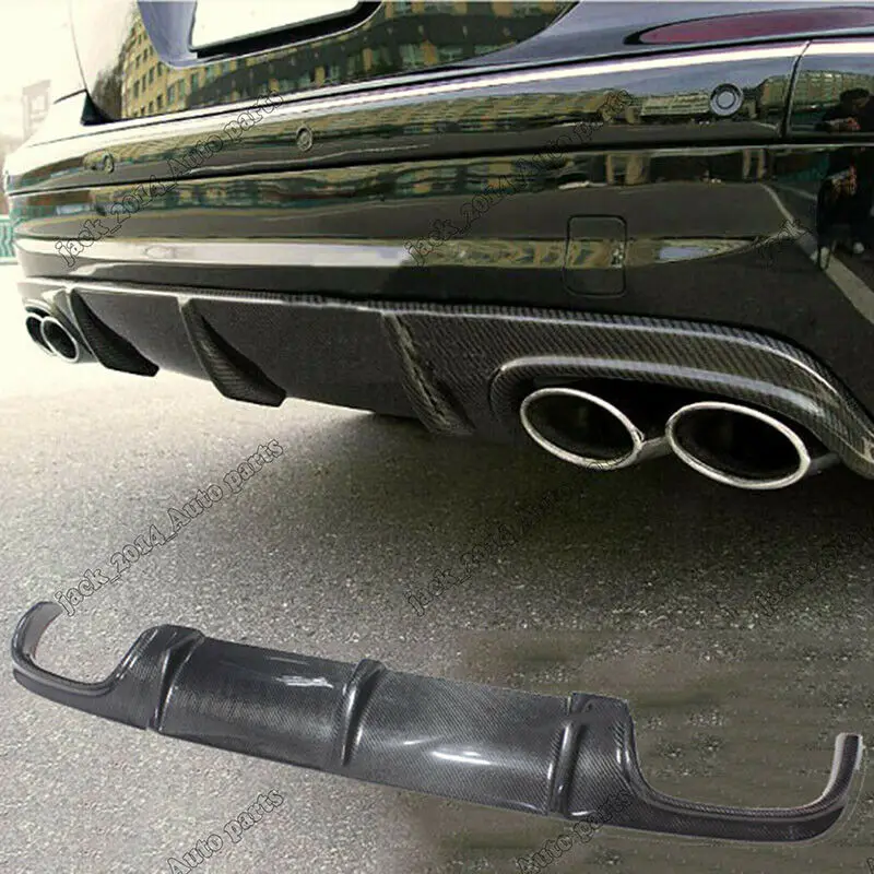 

Real carbon fiber Rear Diffuser Lip For Mercedes Benz E-class W211 E55 AMG Sedan 2003 2004 2005 2006