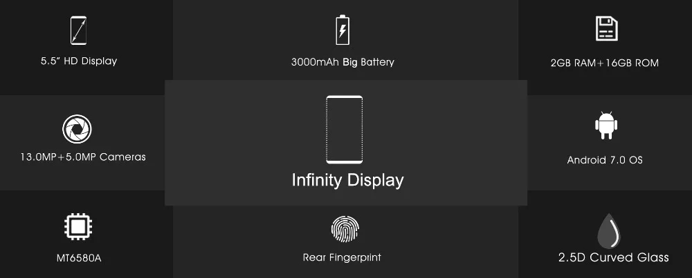oukitel c8 Smartphone (2)
