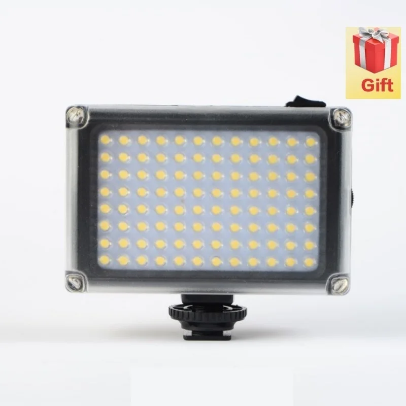 EYWALK мини светодиодный светильник для видео, фото светильник ing on camera Hotshoe Dimmable светодиодный светильник для Canon Nikon sony Camcorder DV DSLR Youtube