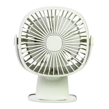 

Multi-function 3-in-1 Desktop Mini Usb Charging Fan Rotary 360 Degree Square Led Night Light Small Fan Personal Quiet Fan