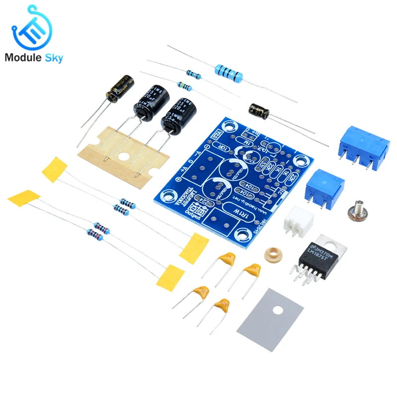 

LM1875T Mono Amplifier Board Audio Stereo HIFI Sound Board for Arduino DIY Speaker Kit Preamp