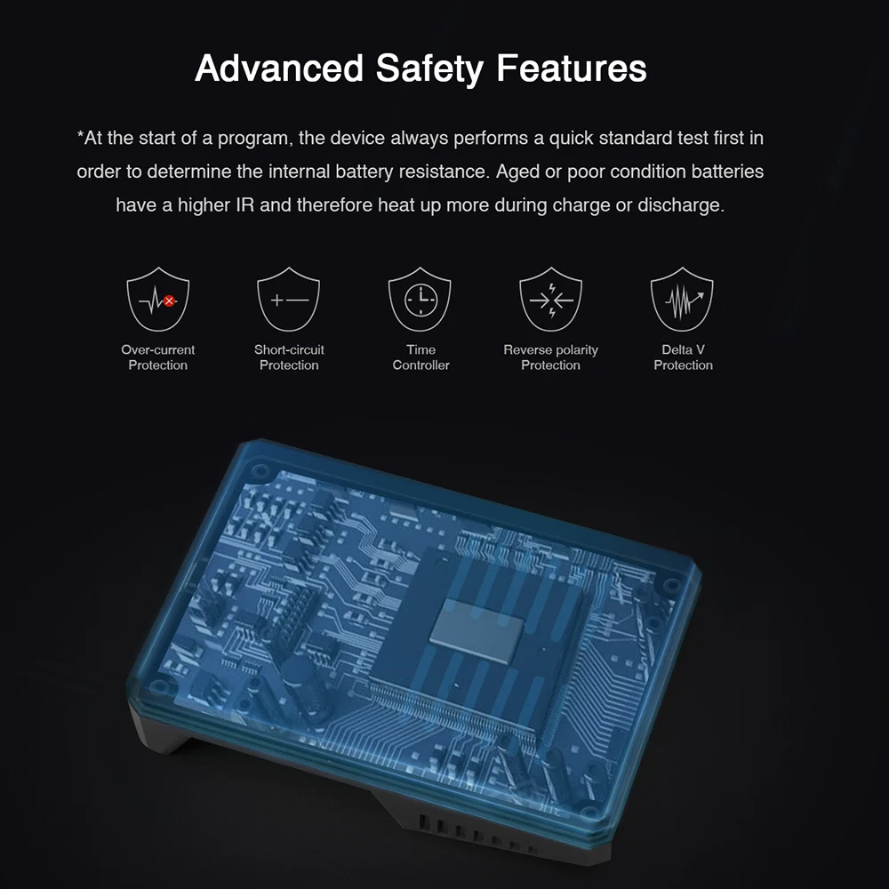 SKYRC NC1500 4 слота Смарт зарядное устройство и анализатор для AA/AAA Ni MH батареи|Детали