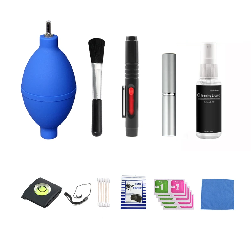 

EDMTON 11in1 Professional DSLR Lens Camera Cleaning Kit / cleaning Pen Brush Blower for Canon Nikon Sony Filter DSLR SLR