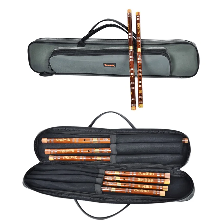 ChineseBambooFluteBagCover7pcsFluteCaseShoulderStrapFluteBagAccessoriesWaterproof