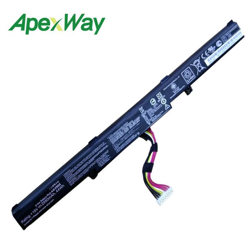 ApexWay 14,8 V ноутбук Батарея A41-X550E для Asus A450V F450E F450JF X450E X450 A450 F450 F450C A450J X450J серии X751L X751M