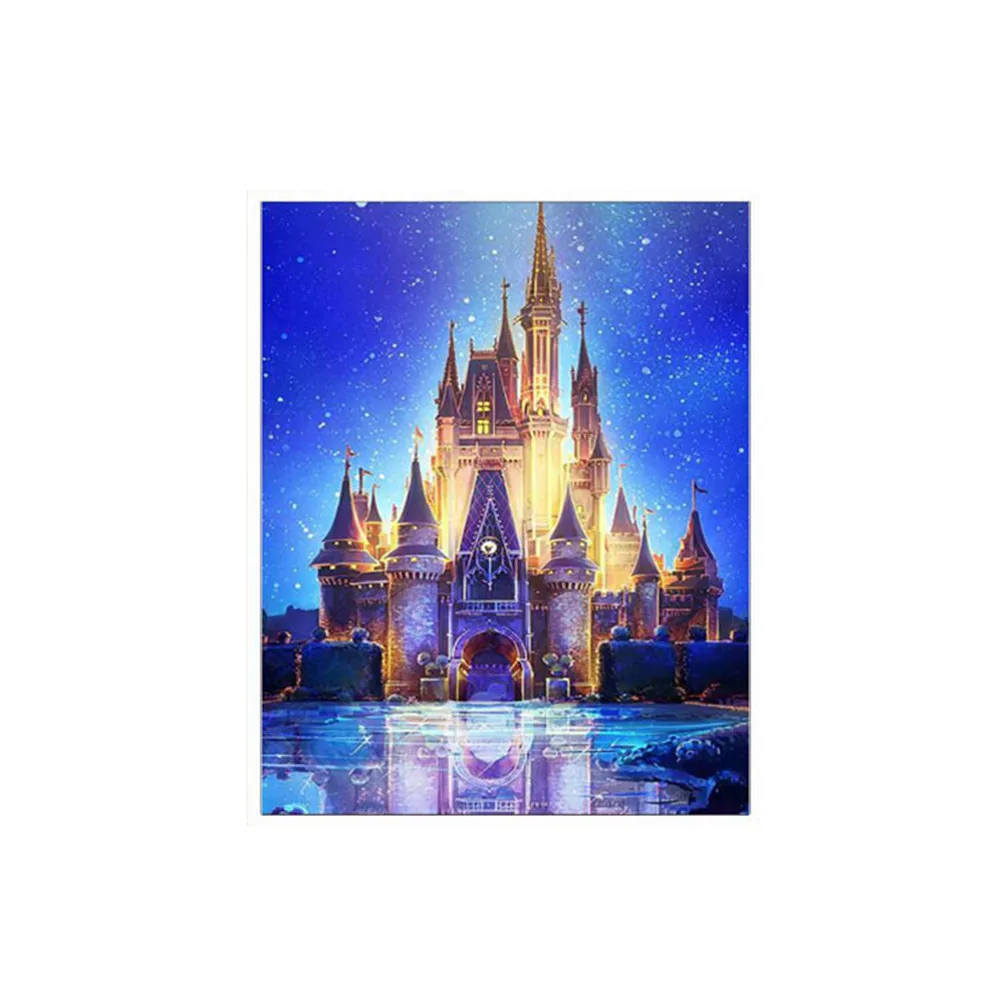 

ISHOWTIENDA 5D Embroidery Paintings Rhinestone Pasted DIY Diamond Painting Cross Stitch Dropshipping