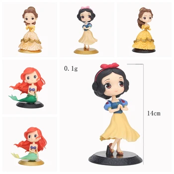 

1pc/lot Qposket bell white mermaid elf cartoon children birthday party gift baby shower party cake decoration gift girl toy