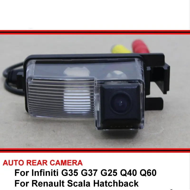 

For Infiniti G35 G37 G25 Q40 Q60 For Renault Scala Car Reverse Backup HD CCD Rearview Parking Rear View Camera Night Vision