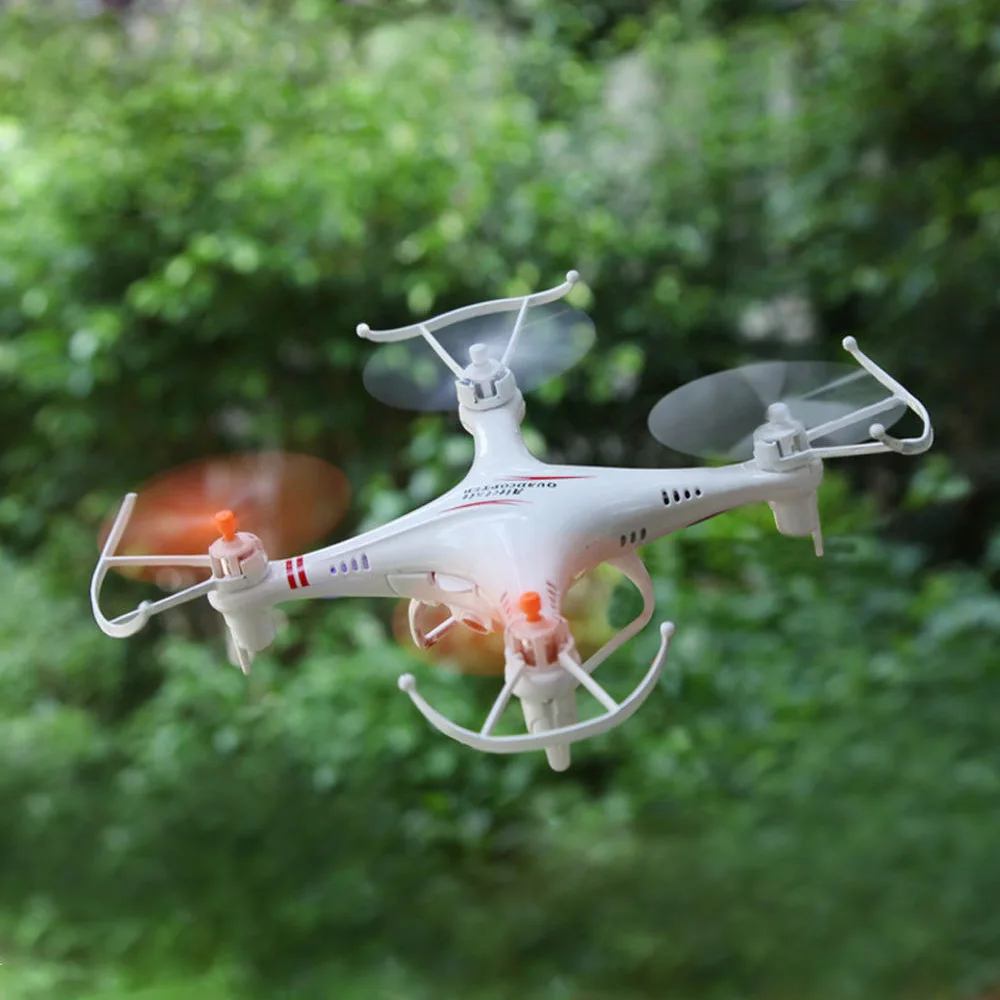 Mini 4 Channel 6-Axis Gyro 2.4GHz LED Light RC Drone Quadcopter Helicopter Toy w