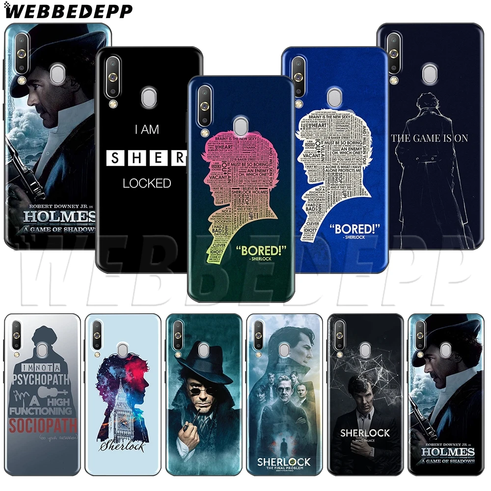 

WEBBEDEPP Sherlock Holmes TPU Soft Case for Samsung Note 10 Plus A10S A20S A30S A40S A50S A60 A70 M10 M20 M30
