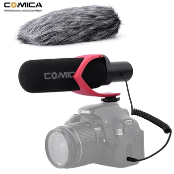 

Comica V30 PRO Video Microphone Directional Condenser Interview Recording Mic for Canon Nikon Sony DSLR Camera (with Windmuff)