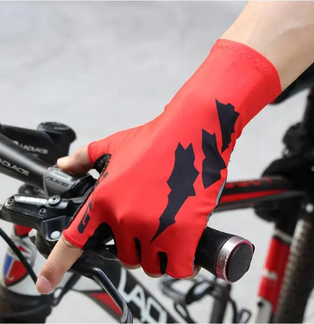 GUB мужские спортивные велосипедные перчатки с половинными пальцами противоскользящие противоударные велосипедные перчатки женские вентиляционные перчатки без пальцев