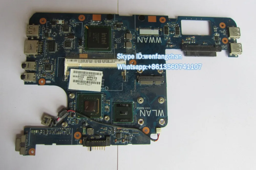 

Laptop  motherboard  CPU on board for NB200 NB205, KAVAA LA-5121P