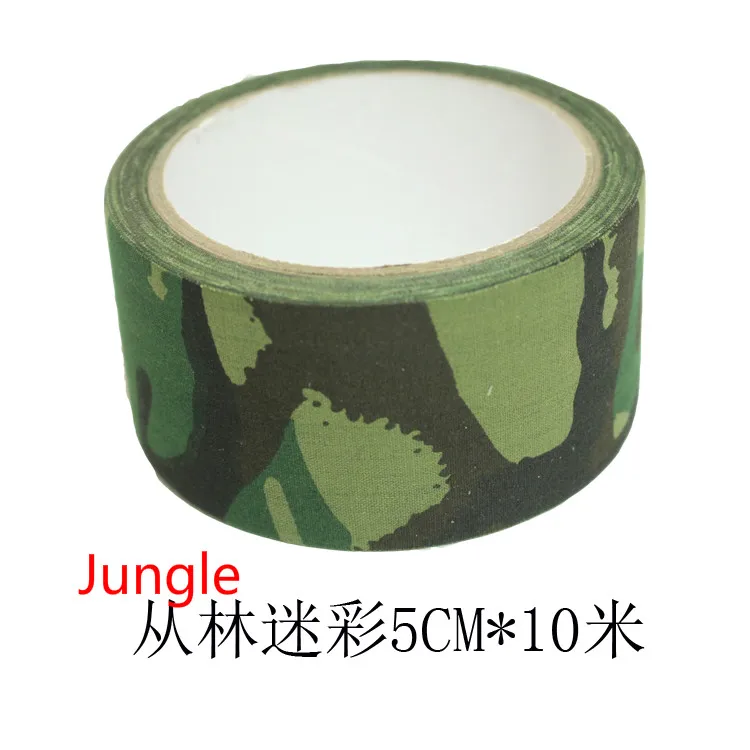 

3rolls per lots Dedicated Military Outdoor Camo cloth Tape For Guns