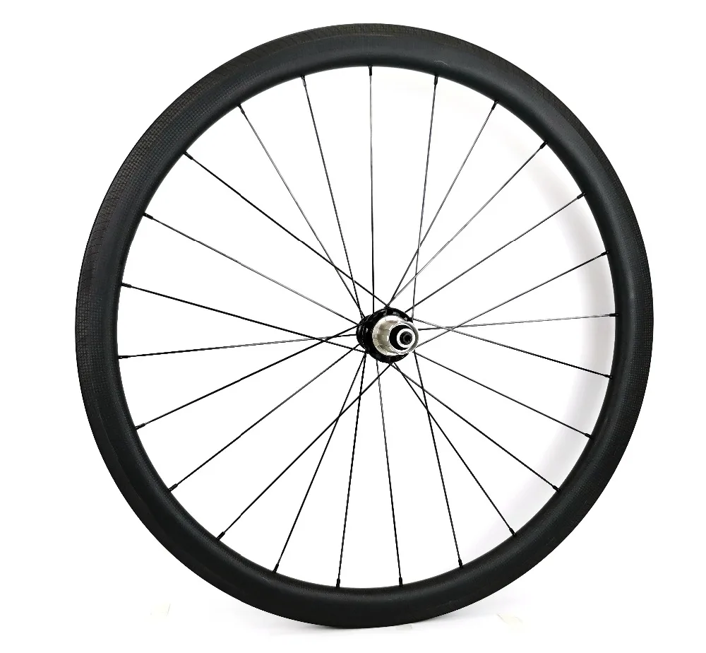 Best 700C 38mm depth 25mm width Road carbon wheels clincher/tubular carbon wheelset with Powerway R36 hubs, AC3 brake surface 2