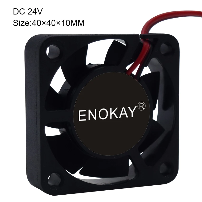 Оптовая продажа 5 штук Enokay Заводская поставка DC 12V 24V 4010 вентилятор 3D принтер