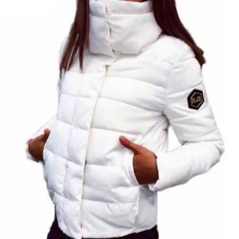Donne Autunno Di Modo Imbottiture white Vestito green Delle Del Casual E Imbottito Black pink Parka Rivestimento Nuovo Cotone Giacca Inverno 43R5jLA