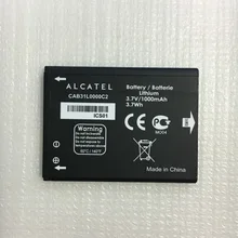 1000 мАч батарея для Alcatel i808 T66 A890 OT 720D/828/890DG/813F/CAB31L0000C1/CAB31L0000C2 батареи мобильного телефона+ код отслеживания