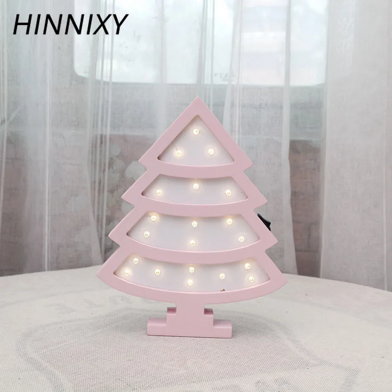 Hinnixy скандинавские светодиодные лампы настенные украшения праздничные