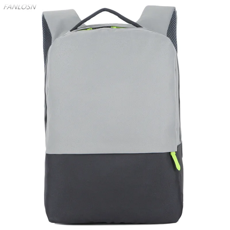 FANLOSN 15.6 inch Portfolio Waterproof Travel Laptop Backpack Male