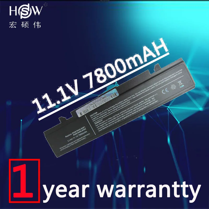 HSW 9 cell качество ноутбука Батарея для SAMSUNG R580 R540 R530 R429 R520 R428 R522 R528 R425 R525 AA-PB9NC6B AA-PB9NS6B