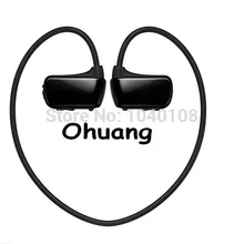 Настоящее Ёмкость W273 2 ГБ Водонепроницаемость Беспроводной шейным Спорт MP3 плеера