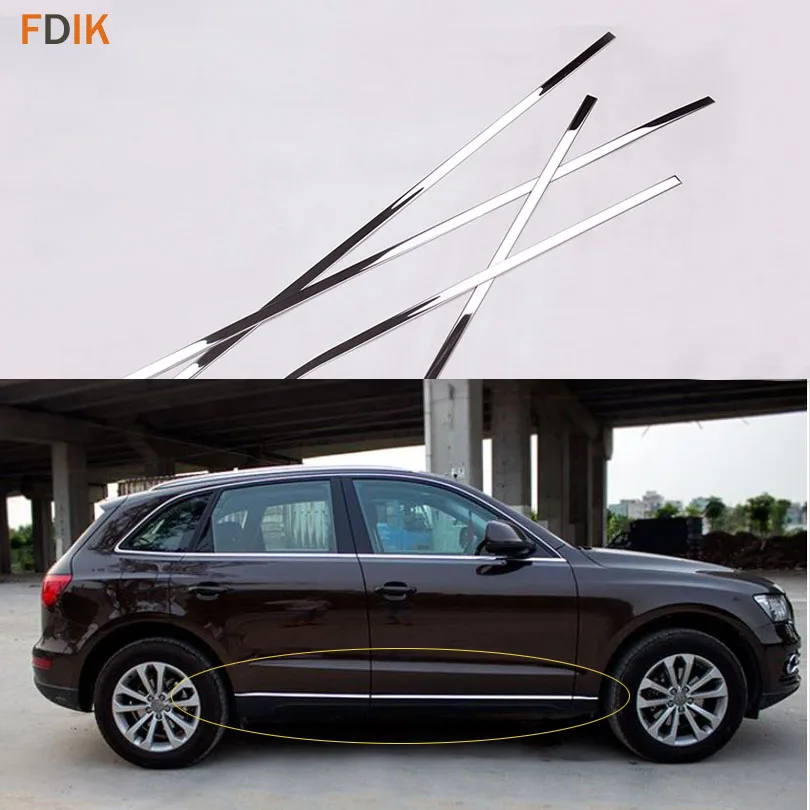 6 шт. хромированные защитные накладки на боковые двери для Audi Q5 2009-2016 | Автомобили