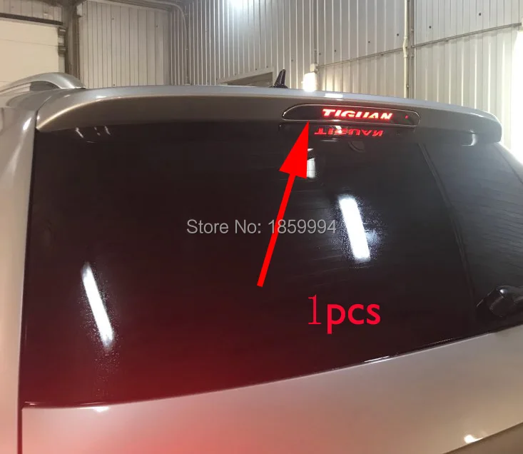 

for 2016 2017 2018 VW Tiguan mk2 car high brake light sticker with TIGUAN word