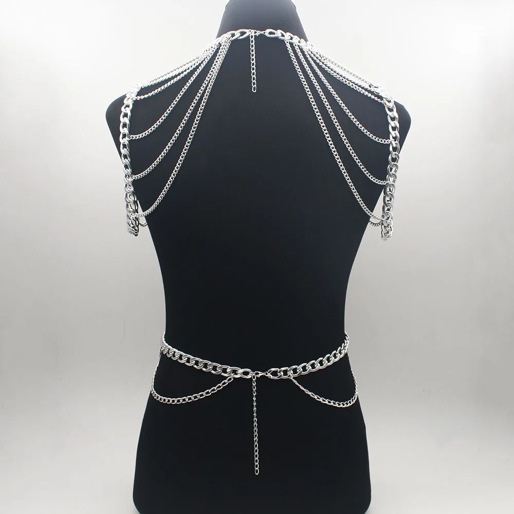 ombro Vestido Decor Slave Cadeia de Jóias