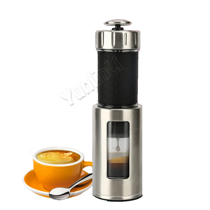 

Multi-function mini-coffee machine Portable manual ice cream
