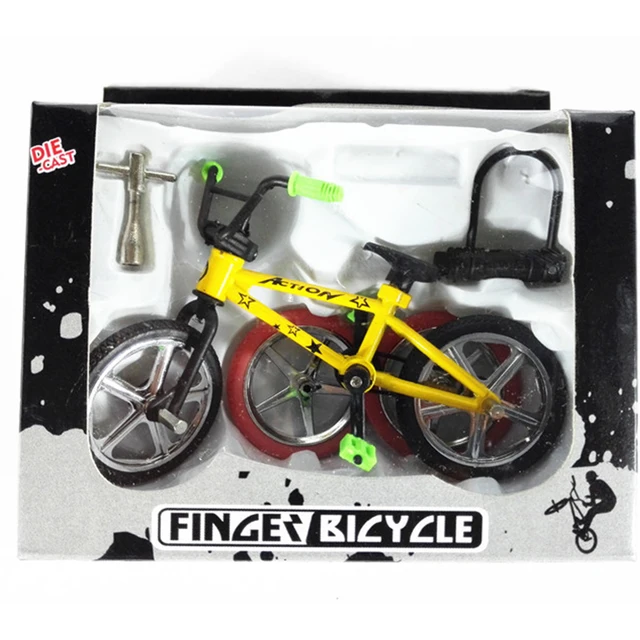 Mini Finger BMX Bicycle Finger Bikes BMX Bike Model Toys Mini Finger Bike Gadgets Novelty Gag Toys For Kids 4