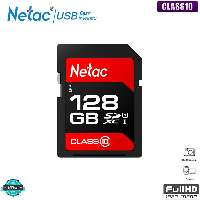 Netac sd-карта P600 128GB класс 10 carte memoire geheugenkaartcartao de memoria планшет ноутбук сумка для ноутбука scheda mecard cle stick