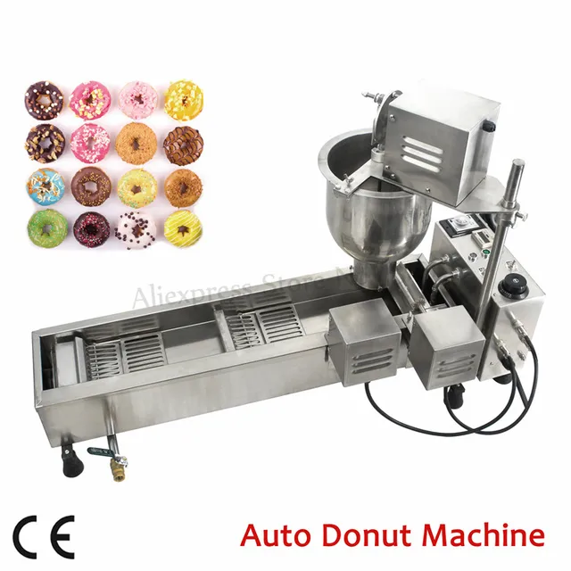 Automatic Donut Making Machine Mini Doughnut Maker Stainless Steel