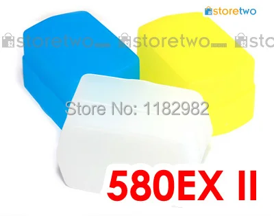 Универсальная вспышка рассеиватель для 580EX YN560 Светодиодная лампа для видеосъемки YONGNUO 580 EX/EX II(10 шт белый+ 10 шт. желтый+ 10 шт. синий