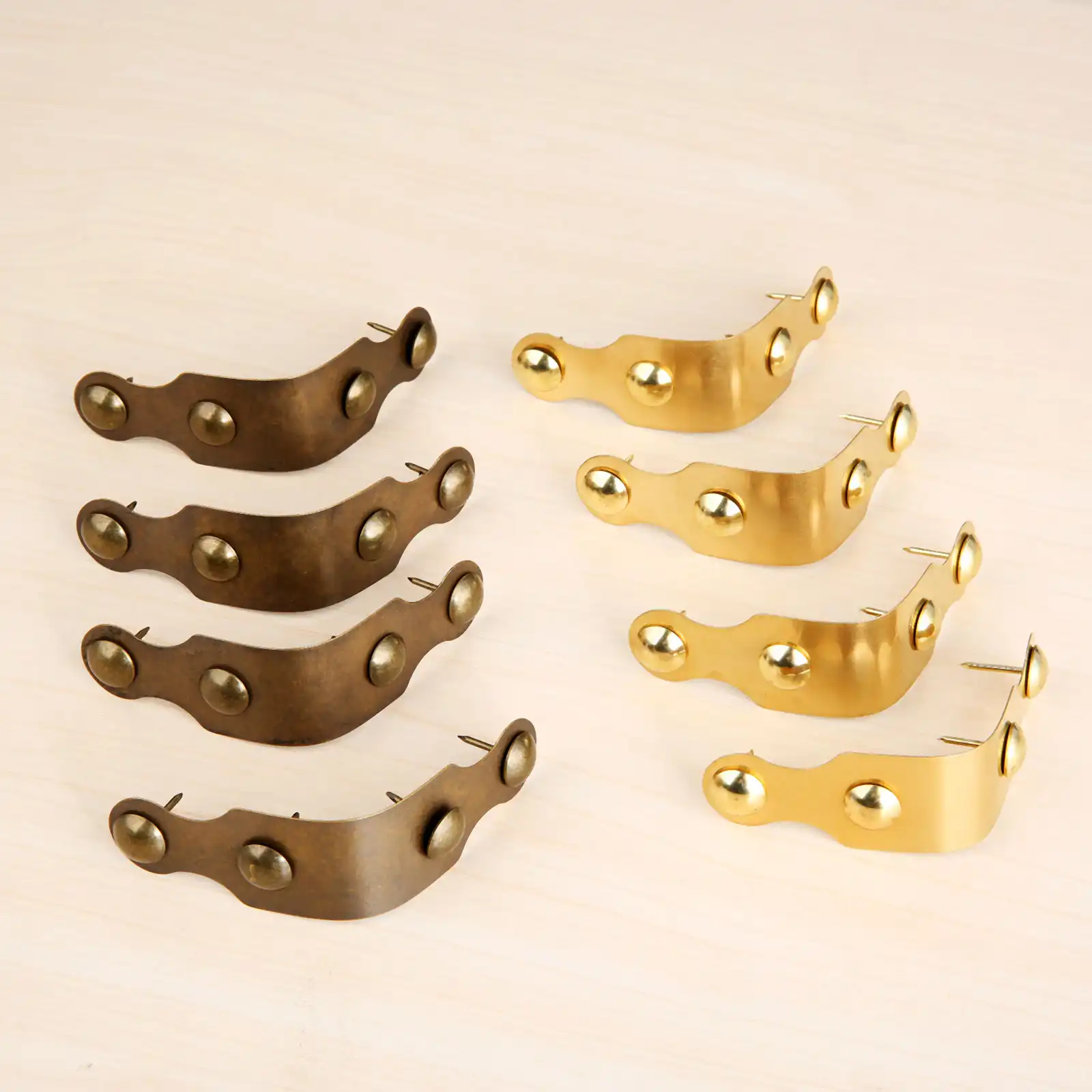 Dreld 4pcs Antique Corner Decorative Protector Furniture Fittings
