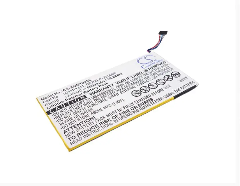 

Cameron Sino 5000mAh battery for ASUS K01E ME0310K 1B ME0310K 6A MeMO Pad 10 ME103K 0B200-01220000 C11P1411