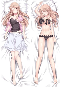 

Suef Anime manga Yasuraoka Hanabi Dakimakura two sided Pillow Cushion Case Cover 811081