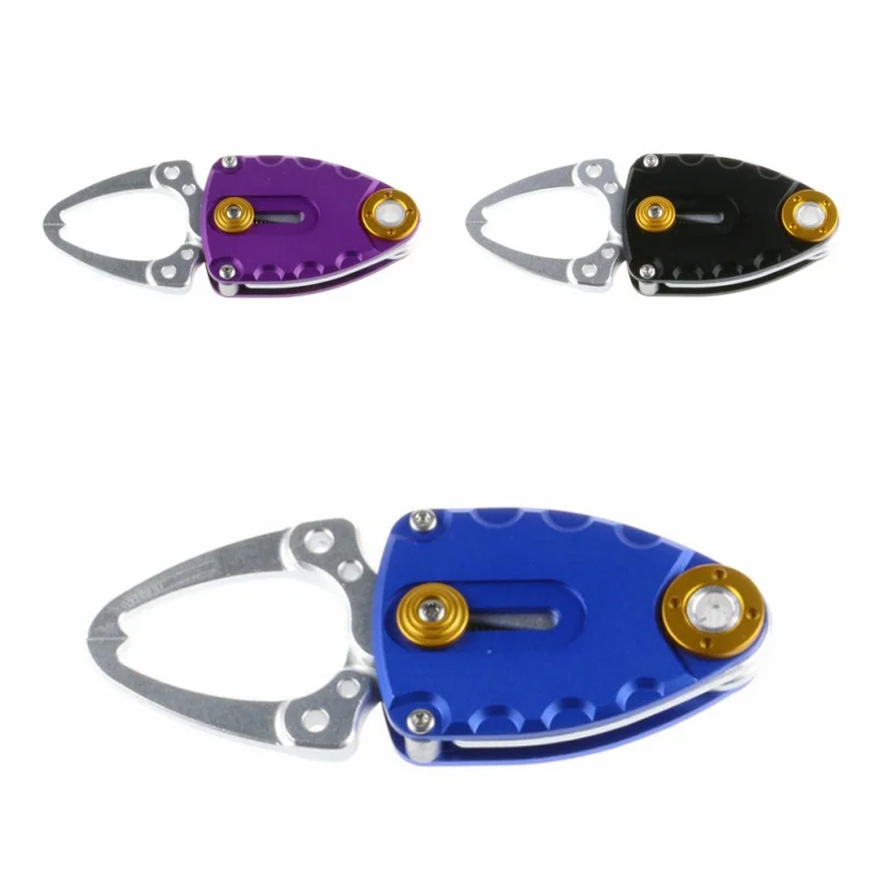 

New Fishing Stainless Steel Mini Fish Lip Grip Gripper Fishing Grabber Grips Fish Tackle Tool Accessories
