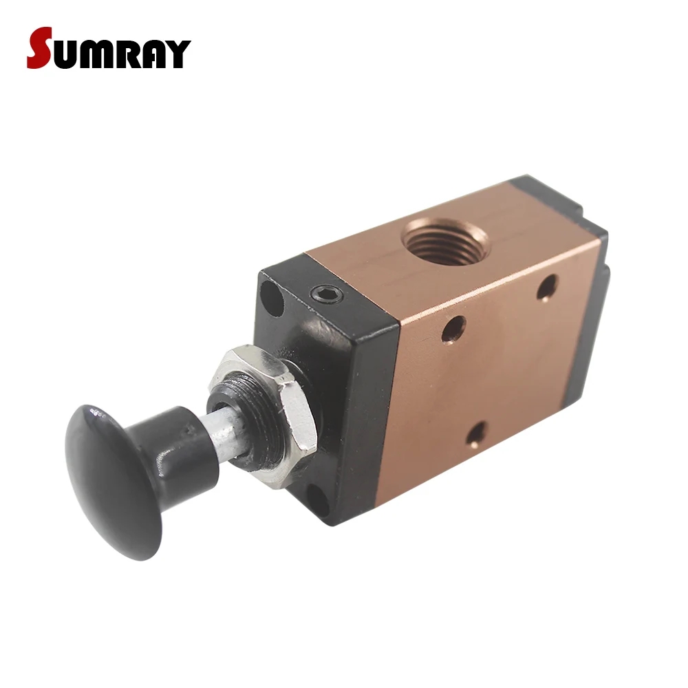 SUMRAY 3R210-08/3R310-10 пневматический нажимной клапан 3 ходовой 2 положения ручной клапан прямого действия ручной регулирующий клапан