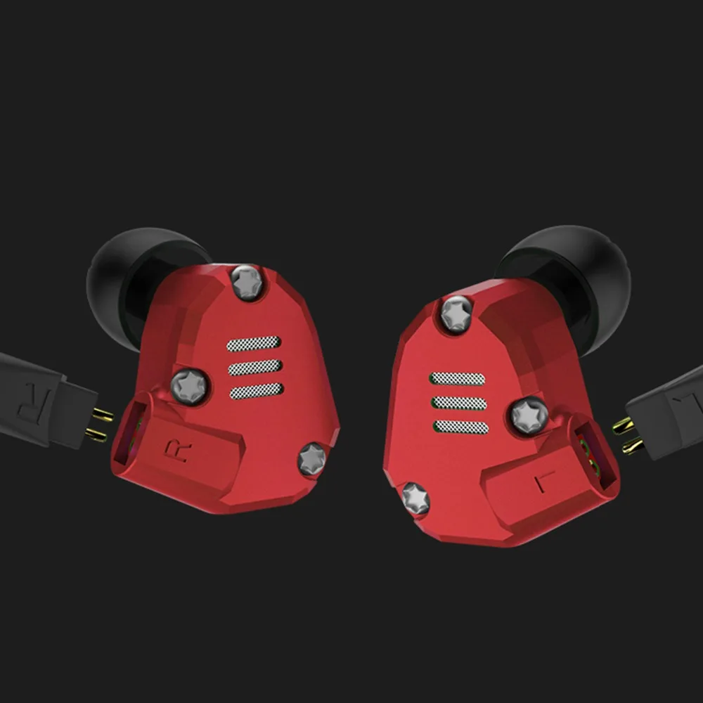 

KZ ZS6 2DD+2BA Hybrid In Ear Earphone HIFI DJ Monito Running Sport Earphone Headset Earbud Metal Earphone KZ ES4 KZ ZS10 KZ AS10