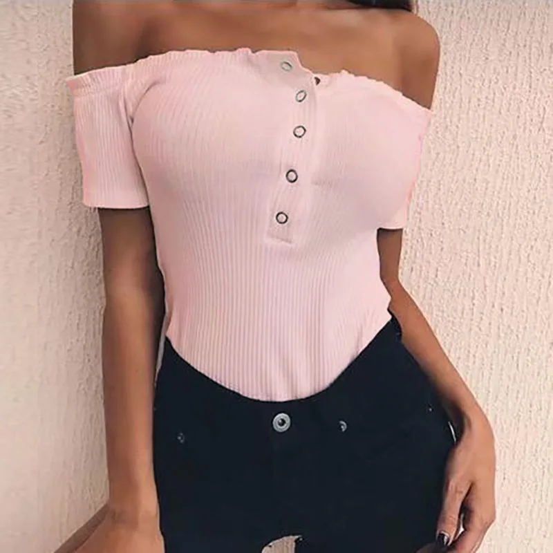 

Solid Long Sleeve Shirts Basic Tops Casual Tees Plus Size S-3XL V-neck Women T Shirts 2019 Spring Pocket T-shirts Loose M0530