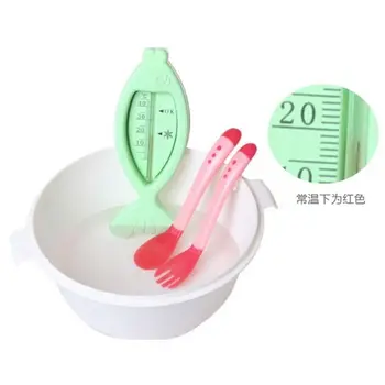

2 Pcs Newborn Baby Dishes Feeding Sliced Spoon Fork Soft Silicone Kids Children Flatware Infant Feeding Spoon Fork