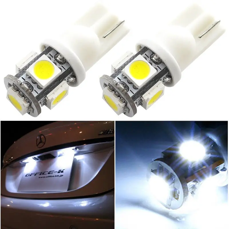 

2pcs Car T10 LED W5W Turn Signal Clearance Lights 194 COB Auto Dome Car Side Lamp White Crystal Bulb Carro H4 H7 LED Headlight