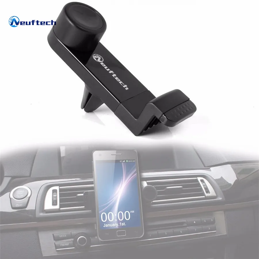 

Neuftech Car Phone Holder Air Vent Mount Mobile Phone in Car Stand Support Cell Universal in Car GPS For iPhone samsung xiaomi