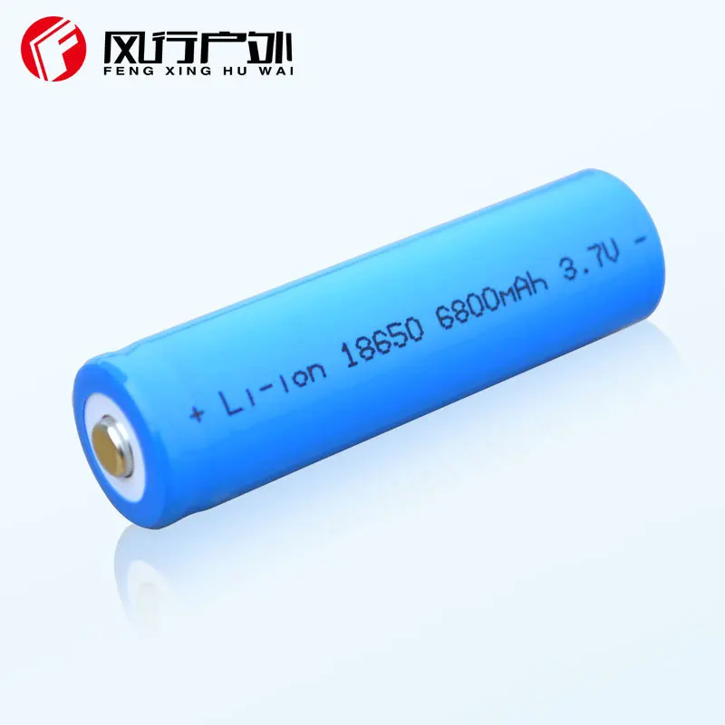 High quality 18650 battery 6800mah 3 7v rechargeable lithium battery