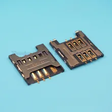 25 шт./лот sim-карты держатель для Samsung I917 I9003 I919 I929 I717 I719 I9008L слот для карт гнездо карты