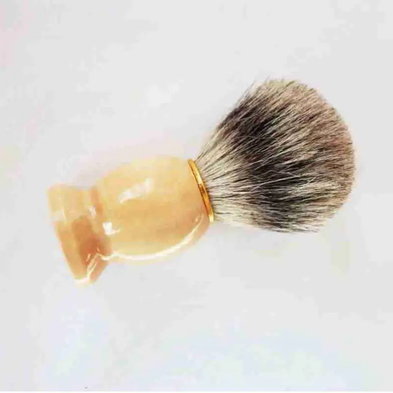 Высокое качество 10 см Лучший Барсук волос деревянной ручкой помазок Для мужчин лица бороды очистки cleaner инструменты